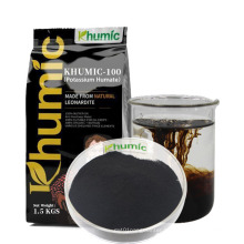 "khumic-100"Organic liquid nitrogen agro fertilizer potassium humate powder fertilizers